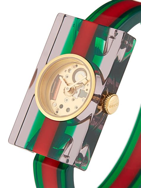 plexiglas vintage gucci watch|Gucci watches for sale uk.